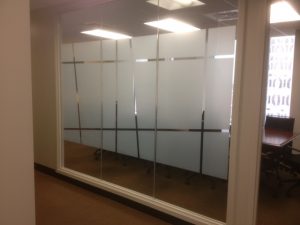 Commercial decorative window tinting